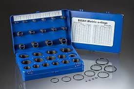 Blue Standard Metric O-Ring Box